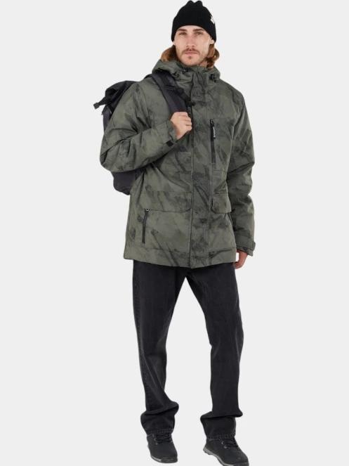 jacheta de iarna pt. barbati Fundango Perill Parka Jacket oliv 4
