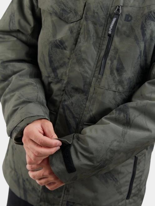 jacheta de iarna pt. barbati Fundango Perill Parka Jacket oliv 7