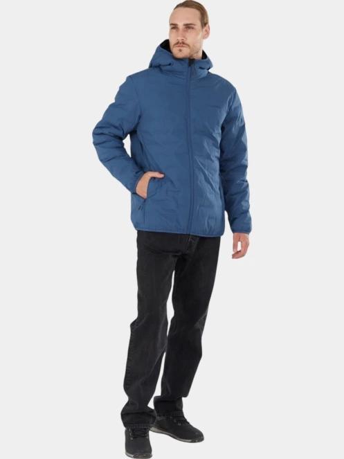 geaca de drumetie pt. barbati Fundango Smoke Hooded Jacket albastru 4