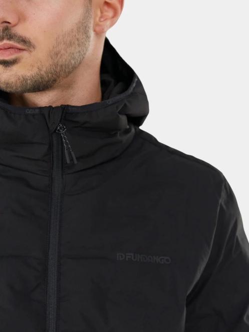 geaca de drumetie pt. barbati Fundango Smoke Hooded Jacket negru 5