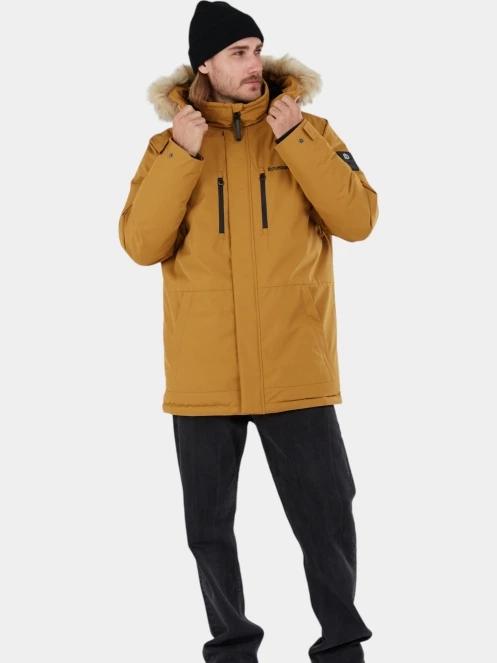 jacheta de iarna pt. barbati Fundango Spirit Parka Jacket galben 4