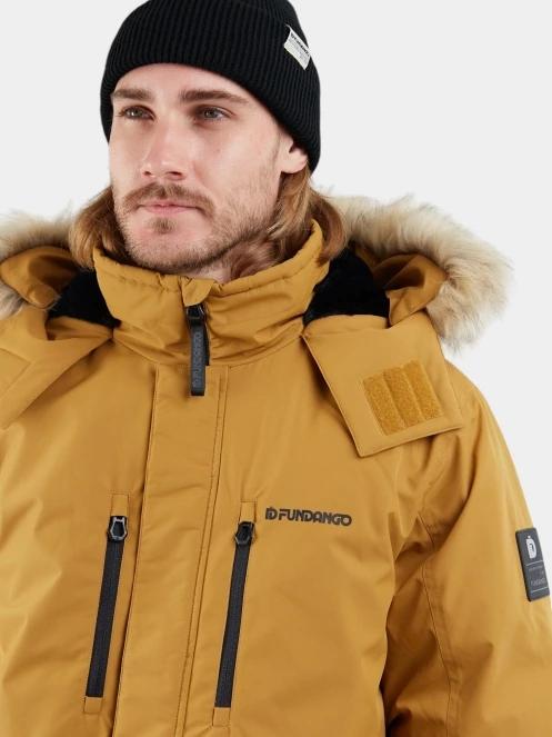 jacheta de iarna pt. barbati Fundango Spirit Parka Jacket galben 6