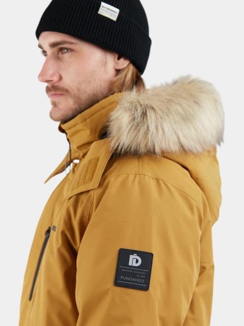 jacheta de iarna pt. barbati Fundango Spirit Parka Jacket galben 7