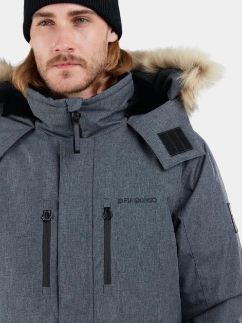 jacheta de iarna pt. barbati Fundango Spirit Parka Jacket gri 5