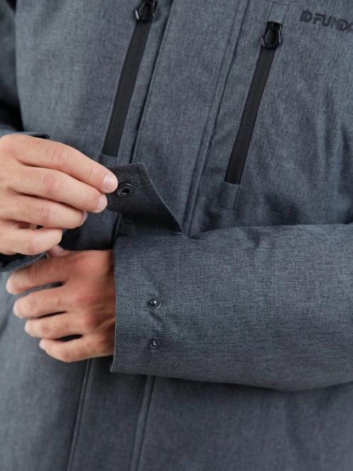 jacheta de iarna pt. barbati Fundango Spirit Parka Jacket gri 7