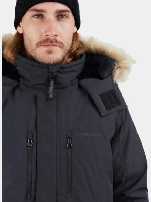 jacheta de iarna pt. barbati Fundango Spirit Parka Jacket negru 5
