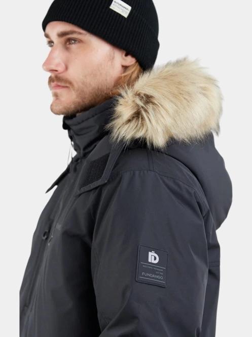 jacheta de iarna pt. barbati Fundango Spirit Parka Jacket negru 6