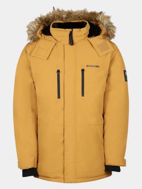 jacheta de iarna pt. barbati Fundango Spirit Parka Jacket galben 8