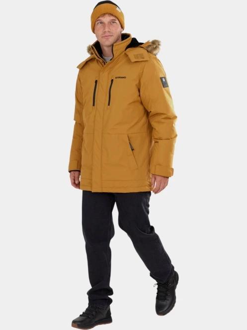 jacheta de iarna pt. barbati Fundango Spirit Parka Jacket galben 4