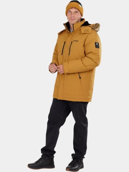 jacheta de iarna pt. barbati Fundango Spirit Parka Jacket galben 5