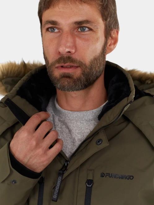 jacheta de iarna pt. barbati Fundango Spirit Parka Jacket oliv 7