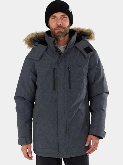 jacheta de iarna pt. barbati Fundango Spirit Parka Jacket gri 2