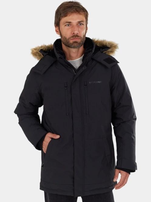 jacheta de iarna pt. barbati Fundango Spirit Parka Jacket negru 2