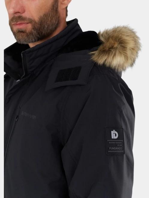 jacheta de iarna pt. barbati Fundango Spirit Parka Jacket negru 6
