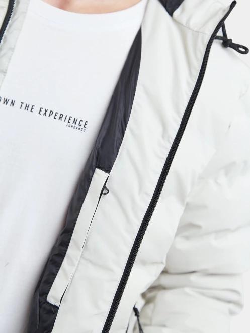 geaca matlasata de tranzitie pt. barbati Fundango Patriot Padded Jacket nisip 7