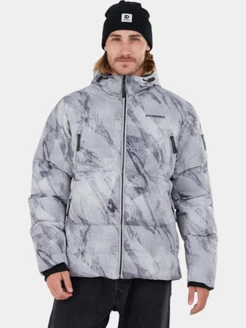 jacheta de primavara pt. barbati Fundango Ewan Puffer Jacket gri 2