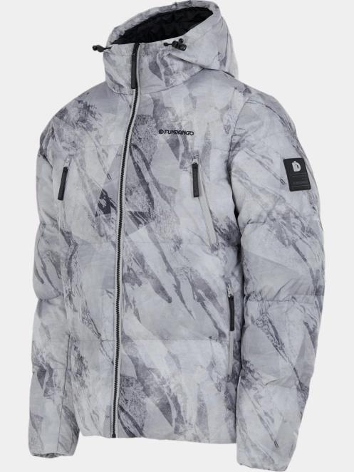 jacheta de primavara pt. barbati Fundango Ewan Puffer Jacket gri 9