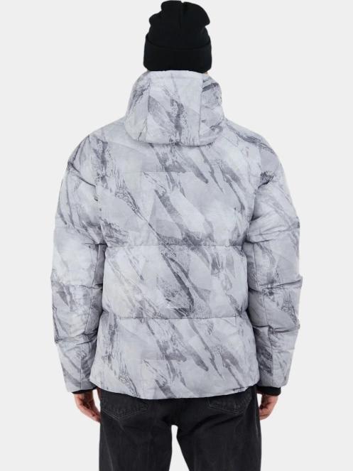 jacheta de primavara pt. barbati Fundango Ewan Puffer Jacket gri 3