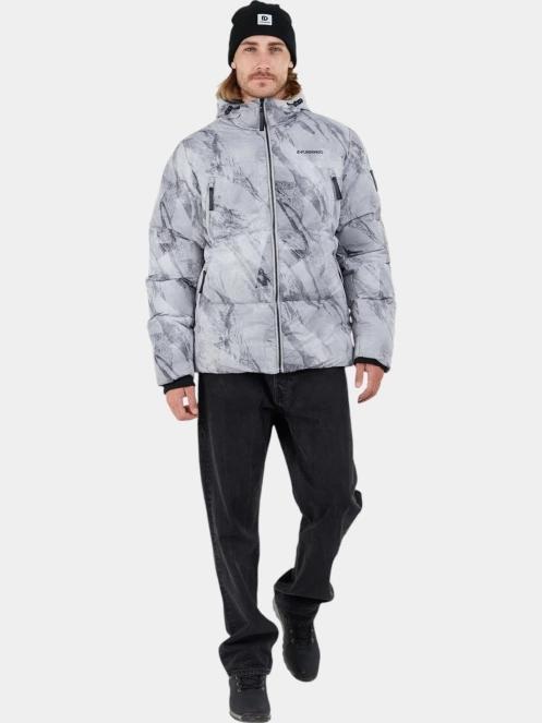 jacheta de primavara pt. barbati Fundango Ewan Puffer Jacket gri 4