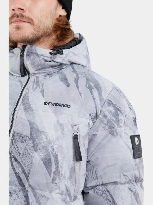 jacheta de primavara pt. barbati Fundango Ewan Puffer Jacket gri 6