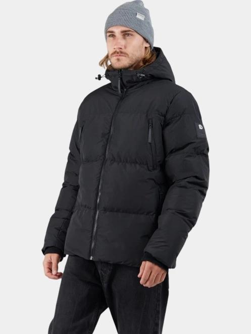jacheta de primavara pt. barbati Fundango Ewan Puffer Jacket negru 2