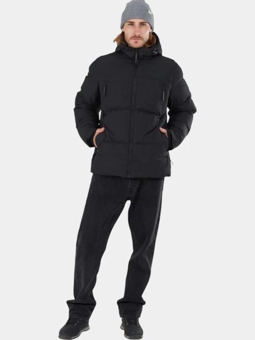 jacheta de primavara pt. barbati Fundango Ewan Puffer Jacket negru 4