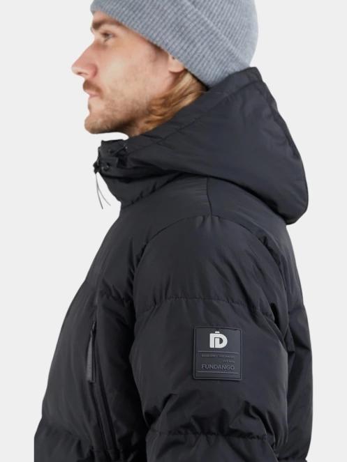 jacheta de primavara pt. barbati Fundango Ewan Puffer Jacket negru 6