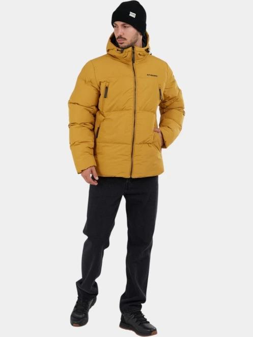 jacheta de primavara pt. barbati Fundango Ewan Puffer Jacket galben 4