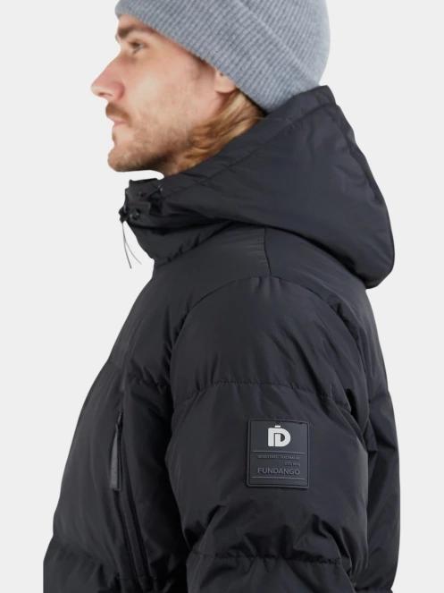 jacheta de primavara pt. barbati Fundango Ewan Puffer Jacket negru 6