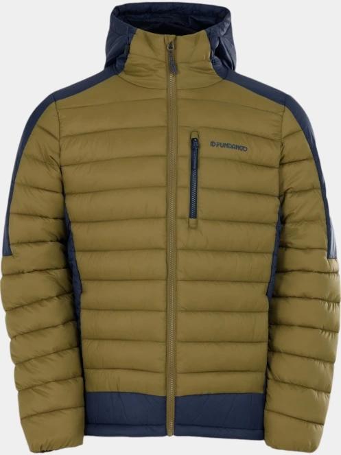 geaca matlasata de tranzitie pt. barbati Fundango Matt Hooded Jacket verde 8