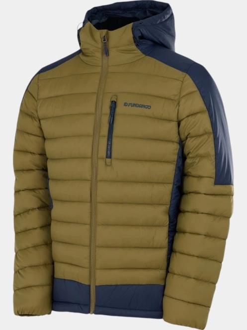 geaca matlasata de tranzitie pt. barbati Fundango Matt Hooded Jacket verde 9
