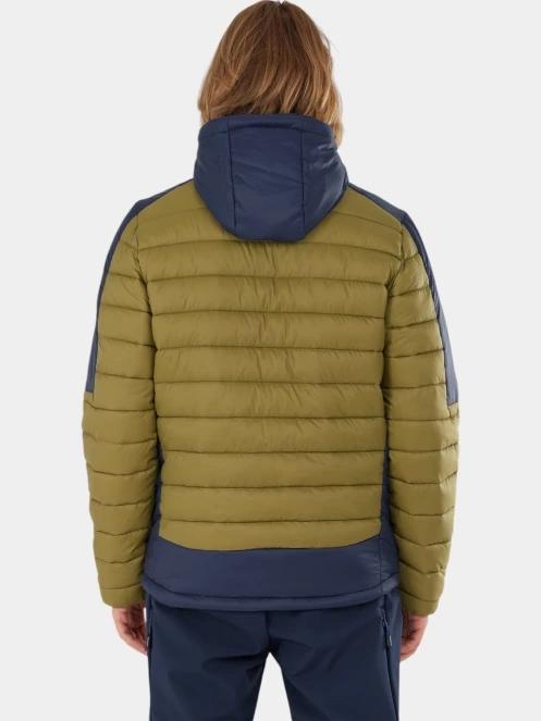 geaca matlasata de tranzitie pt. barbati Fundango Matt Hooded Jacket verde 3