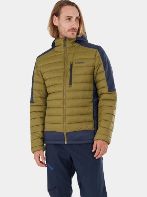 geaca matlasata de tranzitie pt. barbati Fundango Matt Hooded Jacket verde 5