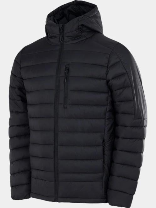 geaca matlasata de tranzitie pt. barbati Fundango Matt Hooded Jacket negru 11