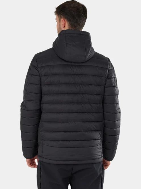 geaca matlasata de tranzitie pt. barbati Fundango Matt Hooded Jacket negru 3