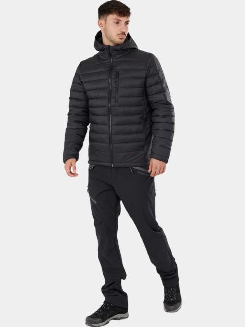 geaca matlasata de tranzitie pt. barbati Fundango Matt Hooded Jacket negru 4