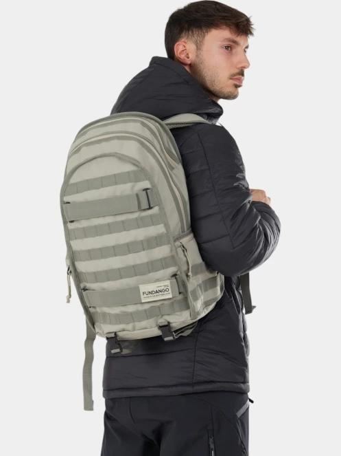 geaca matlasata de tranzitie pt. barbati Fundango Matt Hooded Jacket negru 6