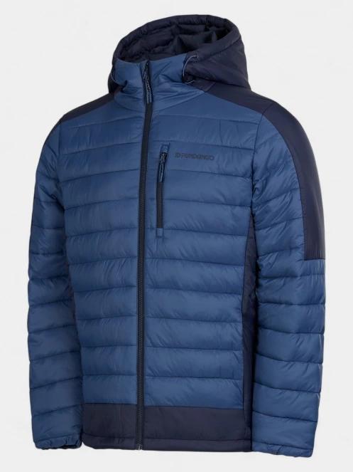 geaca matlasata de tranzitie pt. barbati Fundango Matt Hooded Jacket albastru 9