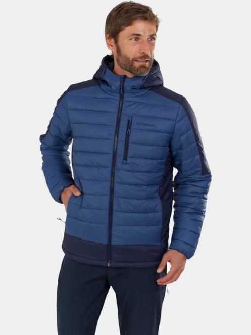 geaca matlasata de tranzitie pt. barbati Fundango Matt Hooded Jacket albastru 5