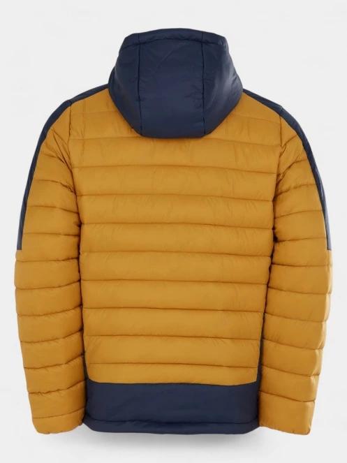 geaca matlasata de tranzitie pt. barbati Fundango Matt Hooded Jacket galben 10
