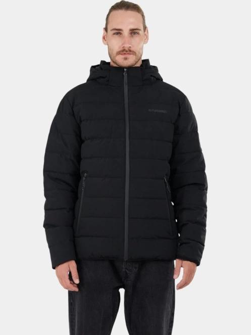geaca matlasata de tranzitie pt. barbati Fundango Hubble Padded Jacket negru 2