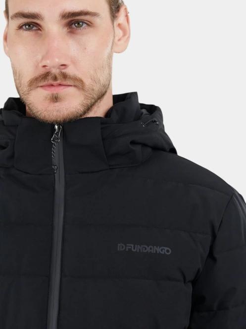 geaca matlasata de tranzitie pt. barbati Fundango Hubble Padded Jacket negru 6
