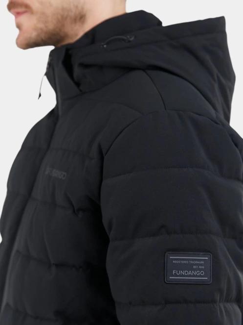 geaca matlasata de tranzitie pt. barbati Fundango Hubble Padded Jacket negru 7