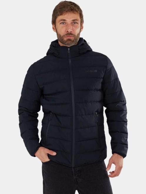geaca matlasata de tranzitie pt. barbati Fundango Hubble Padded Jacket albastru inchis 2