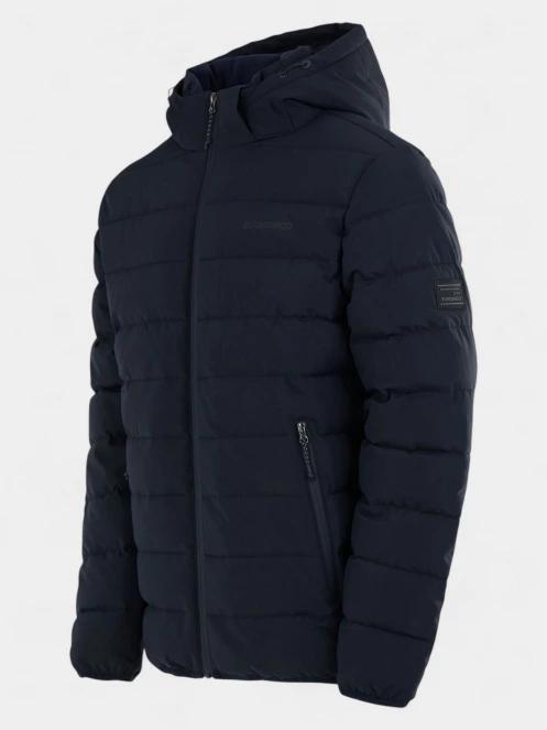 geaca matlasata de tranzitie pt. barbati Fundango Hubble Padded Jacket albastru inchis 11