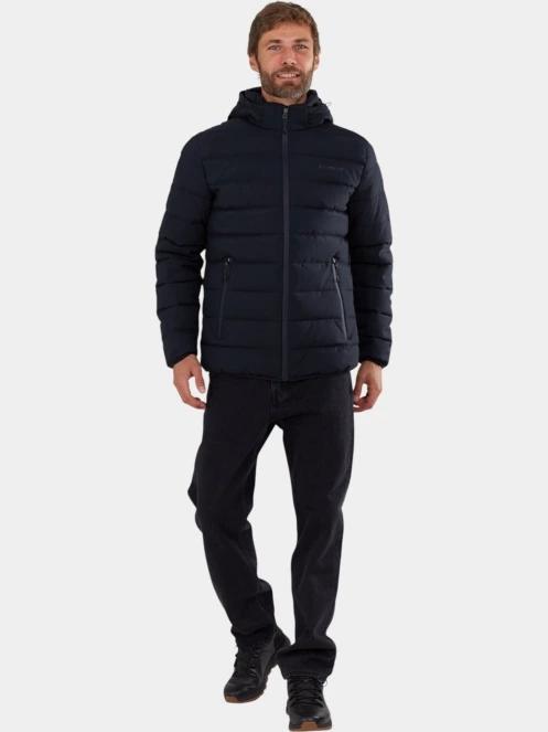 geaca matlasata de tranzitie pt. barbati Fundango Hubble Padded Jacket albastru inchis 4