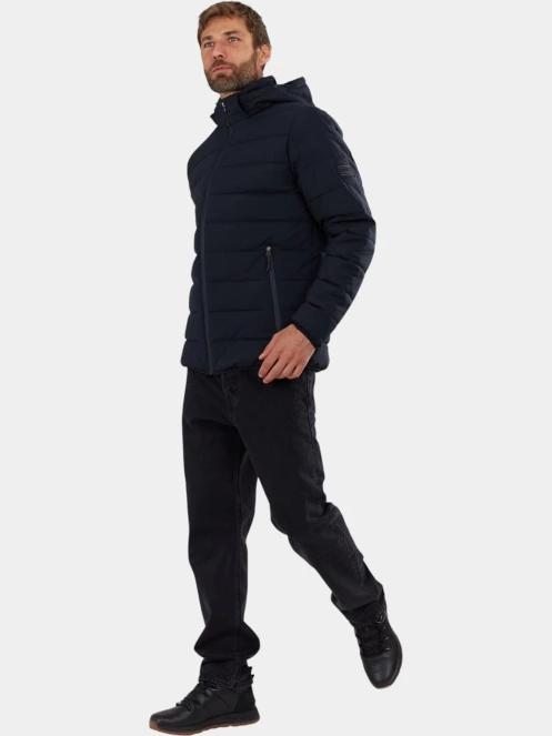 geaca matlasata de tranzitie pt. barbati Fundango Hubble Padded Jacket albastru inchis 5