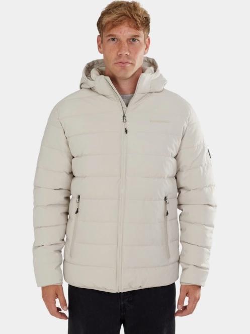 geaca matlasata de tranzitie pt. barbati Fundango Hubble Padded Jacket nisip 2