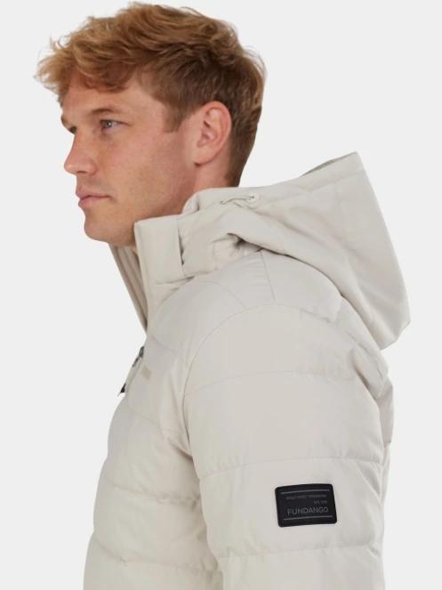 geaca matlasata de tranzitie pt. barbati Fundango Hubble Padded Jacket nisip 7