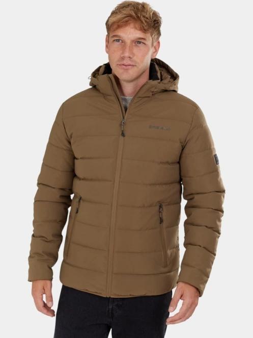 geaca matlasata de tranzitie pt. barbati Fundango Hubble Padded Jacket maro 5
